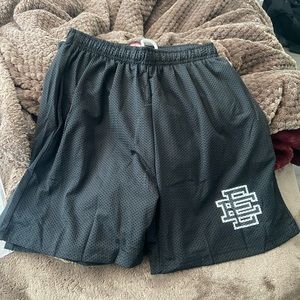 Black Eric Emmanuel Mesh Shorts